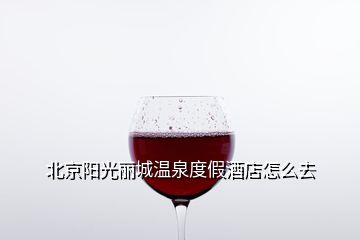 北京陽光麗城溫泉度假酒店怎么去