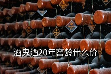 酒鬼酒20年窖齡什么價(jià)