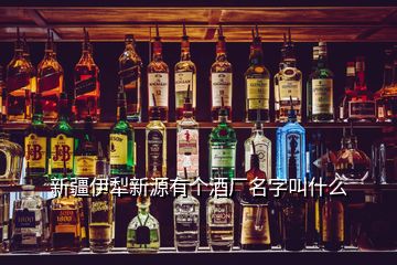 新疆伊犁新源有個酒廠名字叫什么