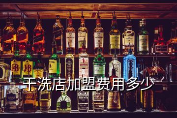 干洗店加盟費(fèi)用多少