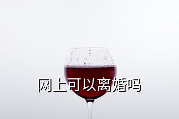 網(wǎng)上可以離婚嗎