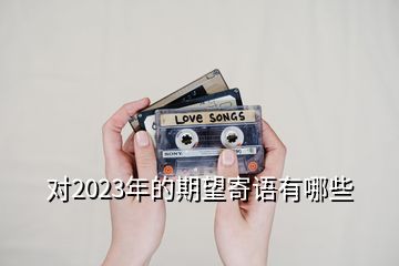 對2023年的期望寄語有哪些