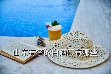 山東有名的白酒廠(chǎng)有哪些