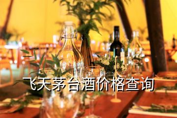 飛天茅臺酒價格查詢