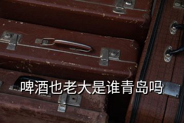啤酒也老大是誰(shuí)青島嗎
