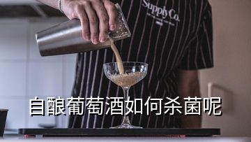 自釀葡萄酒如何殺菌呢