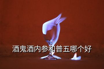 酒鬼酒內(nèi)參和普五哪個好