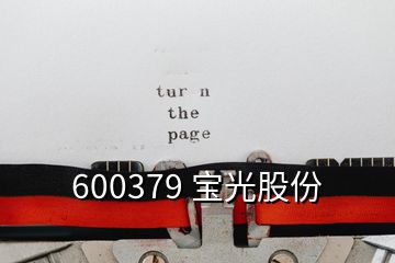 600379 寶光股份