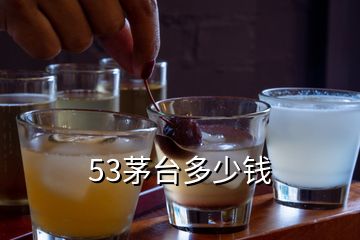 53茅臺多少錢