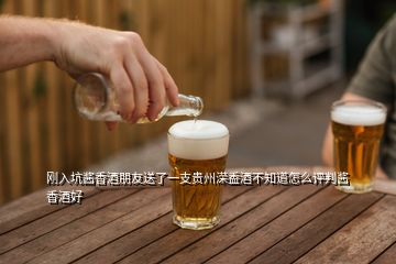 剛?cè)肟俞u香酒朋友送了一支貴州溁盉酒不知道怎么評(píng)判醬香酒好