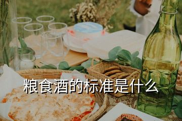 糧食酒的標(biāo)準(zhǔn)是什么