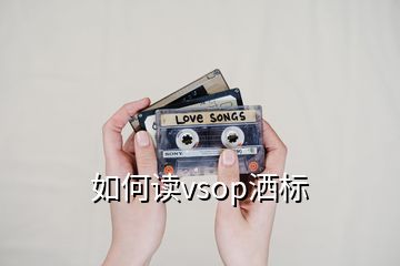 如何讀vsop灑標