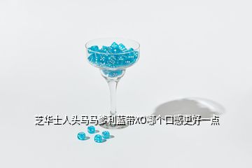 芝華士人頭馬馬爹利藍(lán)帶XO哪個(gè)口感更好一點(diǎn)