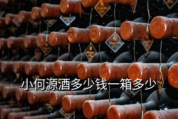 小何源酒多少錢(qián)一箱多少