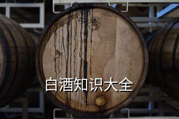 白酒知識(shí)大全