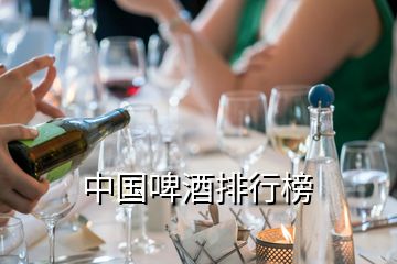 中國啤酒排行榜