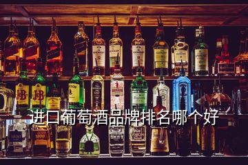 進口葡萄酒品牌排名哪個好