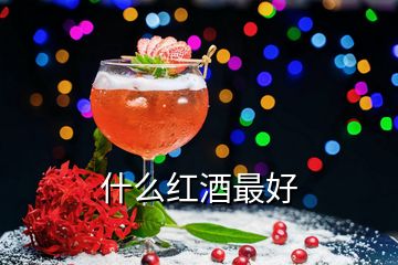 什么紅酒最好