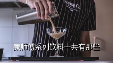 康師傅系列飲料一共有那些