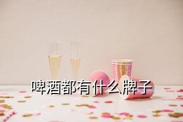 啤酒都有什么牌子