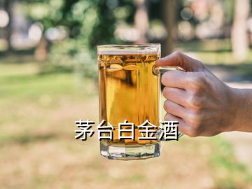 茅臺白金酒