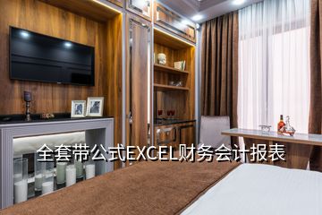 全套帶公式EXCEL財務會計報表