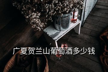 廣夏賀蘭山葡萄酒多少錢