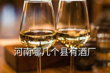 河南哪幾個(gè)縣有酒廠