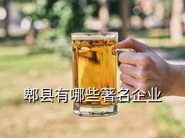 郫縣有哪些著名企業(yè)