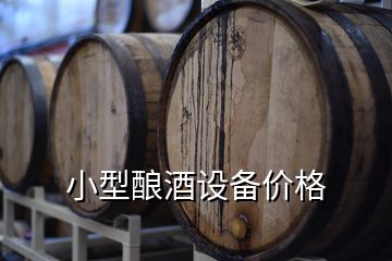 小型釀酒設(shè)備價格