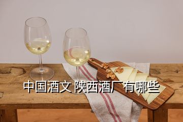 中國(guó)酒文 陜西酒廠有哪些