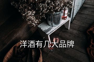 洋酒有幾大品牌