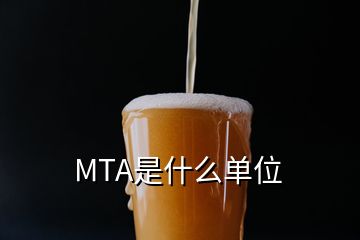 MTA是什么單位