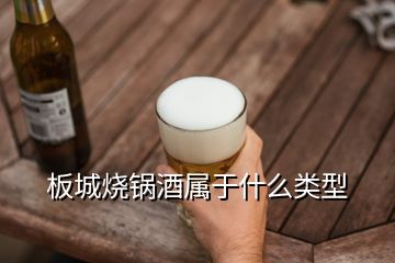 板城燒鍋酒屬于什么類型