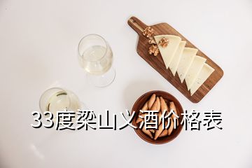 33度梁山義酒價(jià)格表