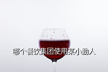 哪個餐飲集團使用某小勤人