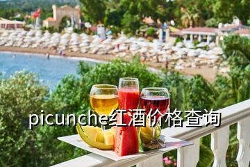 picunche紅酒價格查詢