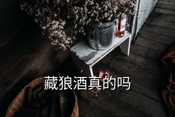 藏狼酒真的嗎