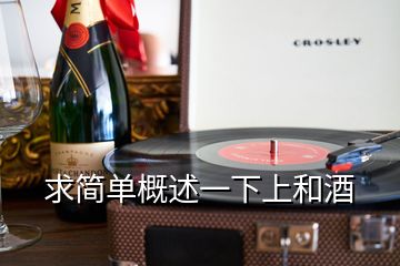 求簡(jiǎn)單概述一下上和酒