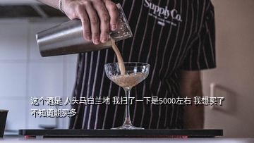 這個(gè)酒是 人頭馬白蘭地 我掃了一下是5000左右 我想買了 不知道能買多