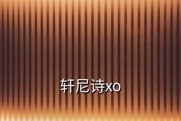 軒尼詩xo