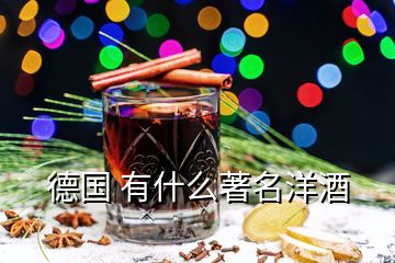 德國 有什么著名洋酒