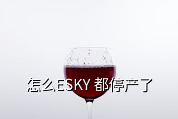 怎么ESKY 都停產(chǎn)了