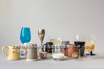 宜賓五糧液股份有限公司 45度濃香型白酒 干一杯 一箱6瓶475毫升 多