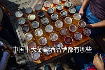 中國(guó)十大葡萄酒品牌都有哪些