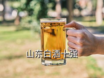 山東白酒十強(qiáng)