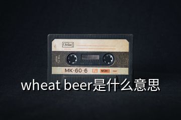 wheat beer是什么意思