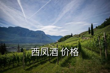 西鳳酒 價(jià)格