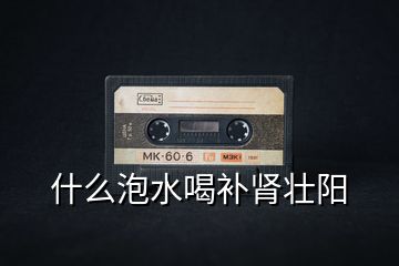 什么泡水喝補(bǔ)腎壯陽
