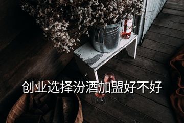 創(chuàng)業(yè)選擇汾酒加盟好不好